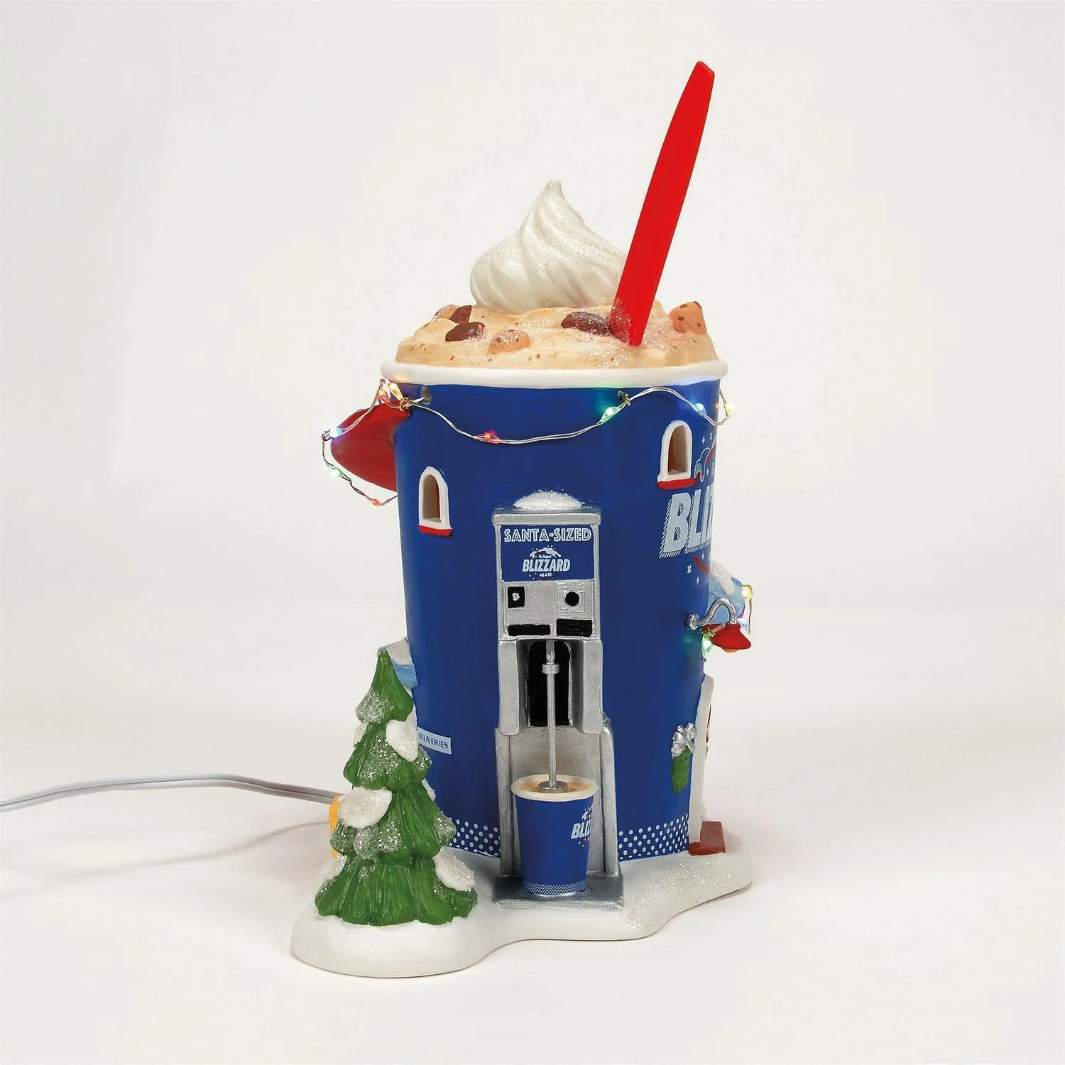North Pole Series Village - Forecasting a Blizzard Figurine, 8" (Set of 2) - Image 3