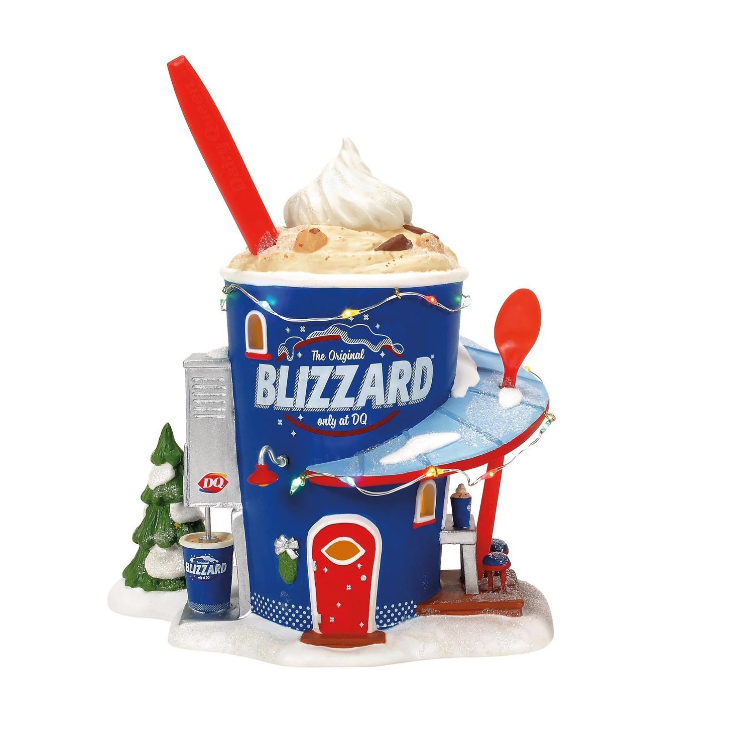 North Pole Series Village - Forecasting a Blizzard Figurine, 8" (Set of 2) - Image 5