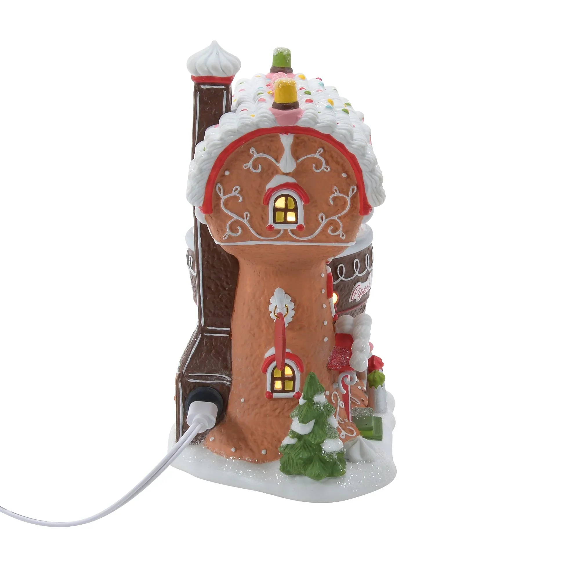 North Pole Series Village - Piper's Piping Academy Figurine, 6.5" - Image 3