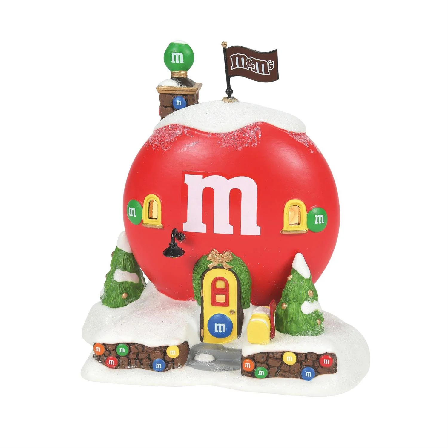 North Pole Series Village - Red's M&M Cottage Figurine