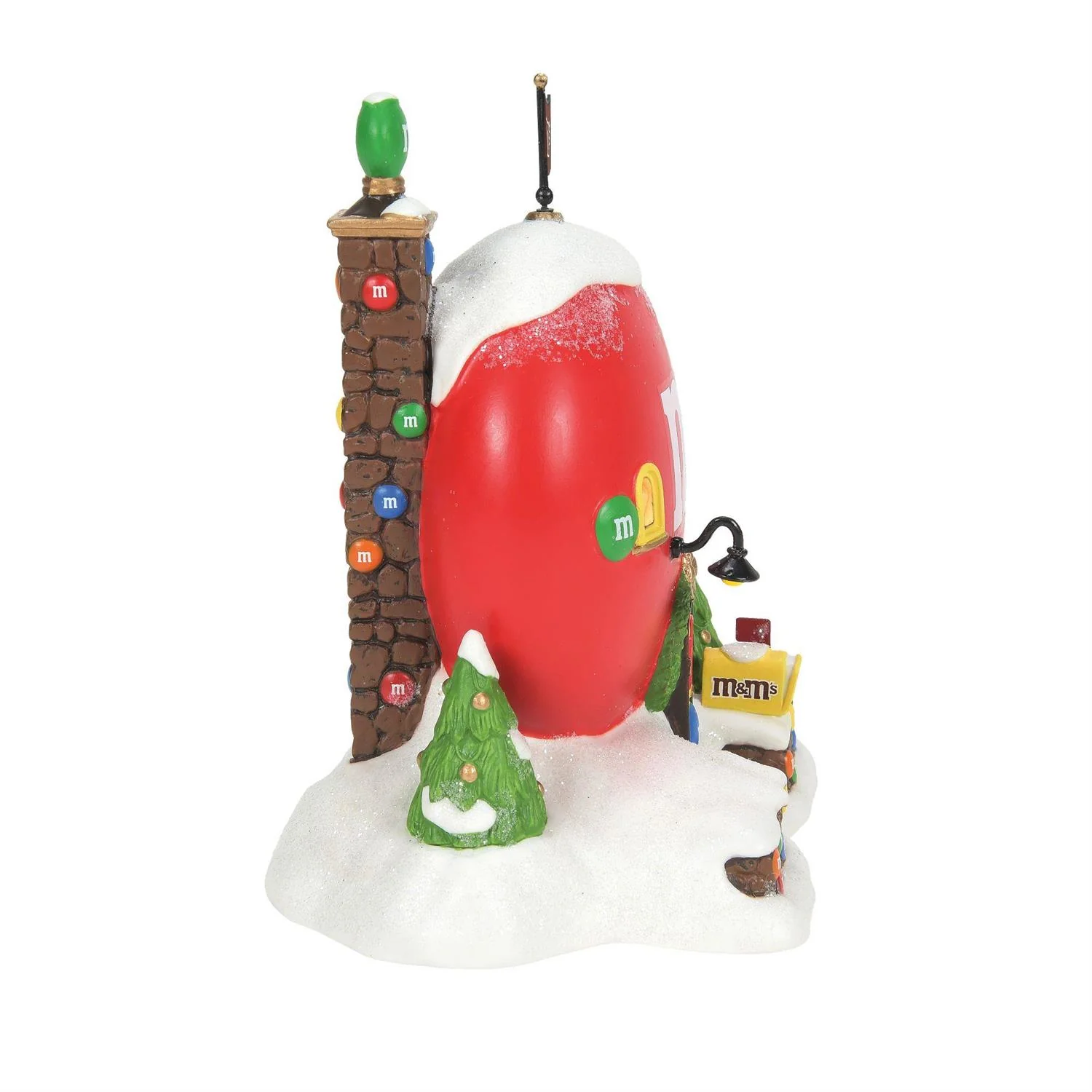 North Pole Series Village - Red's M&M Cottage Figurine - Image 4