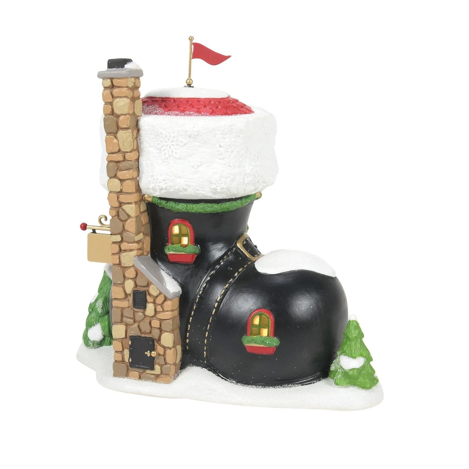 North Pole Series Village - Santa's Boot Shop Figurine - Image 3