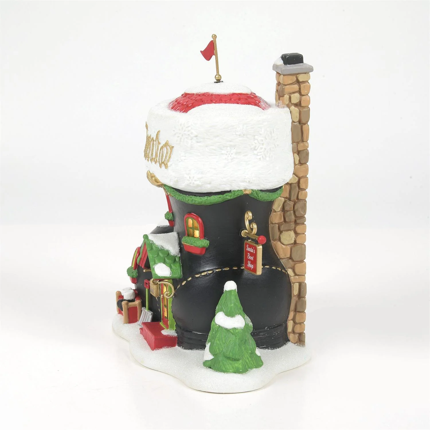North Pole Series Village - Santa's Boot Shop Figurine - Image 4