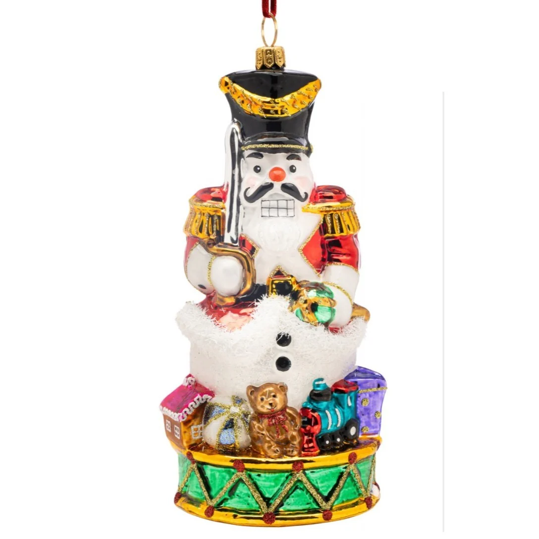 Not Your Average Nutcracker Glass Ornament