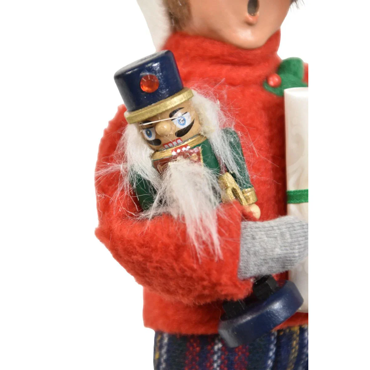 Nutcracker Family Boy Caroler Figurine, 10" - Image 3