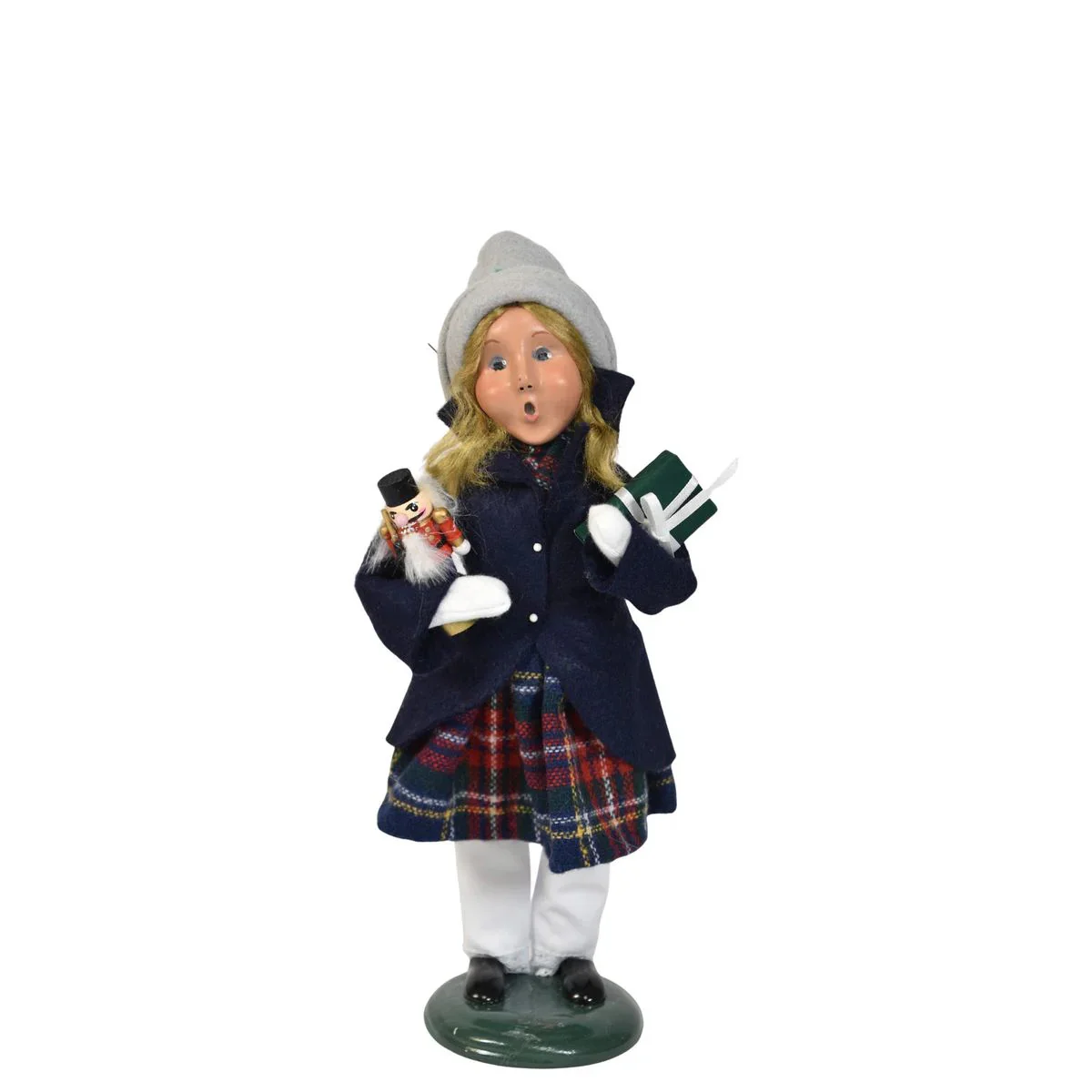 Nutcracker Family Girl Caroler Figurine, 10"