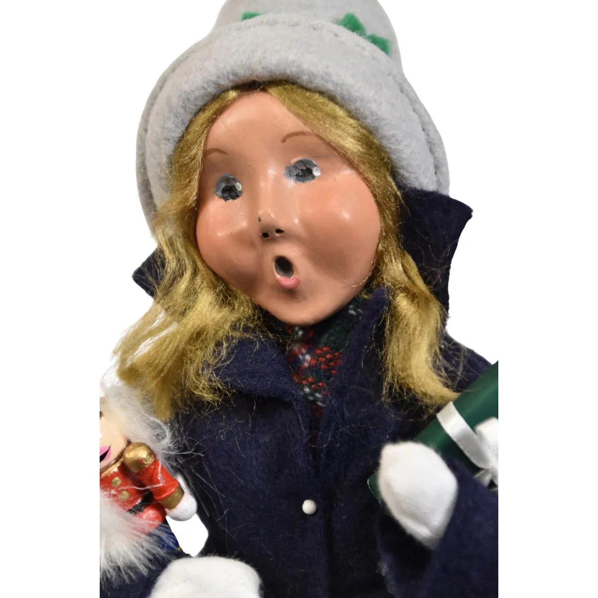 Nutcracker Family Girl Caroler Figurine, 10" - Image 2