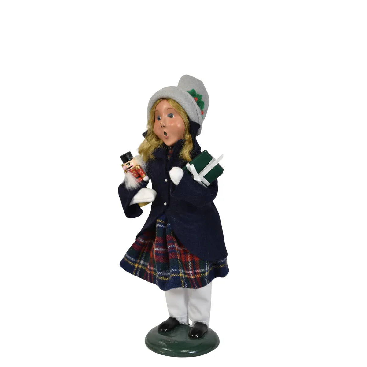 Nutcracker Family Girl Caroler Figurine, 10" - Image 6