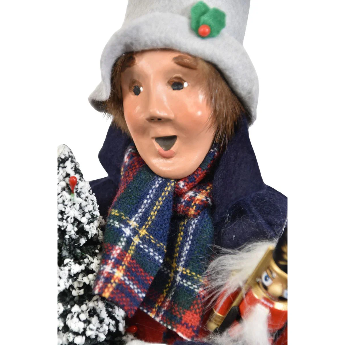 Nutcracker Family Man Caroler Figurine, 13" - Image 2
