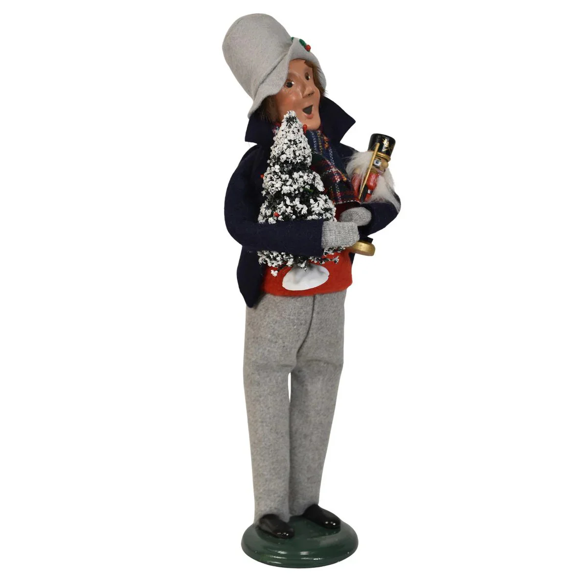 Nutcracker Family Man Caroler Figurine, 13" - Image 5