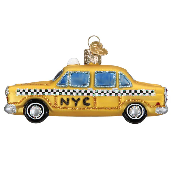 NYC Taxi Ornament, 4.25" - Image 4