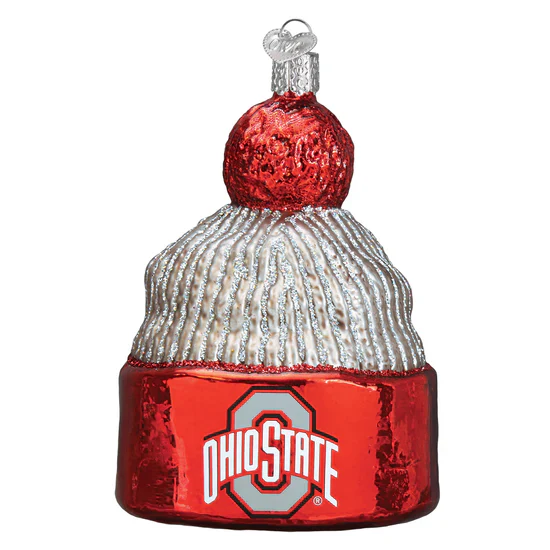 Ohio State Beanie Ornament, 4.5" - Image 2
