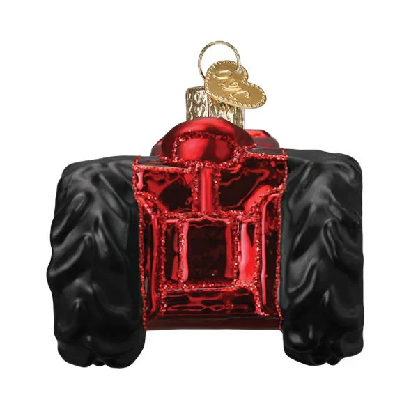 Old Farm Tractor Ornament - Image 3