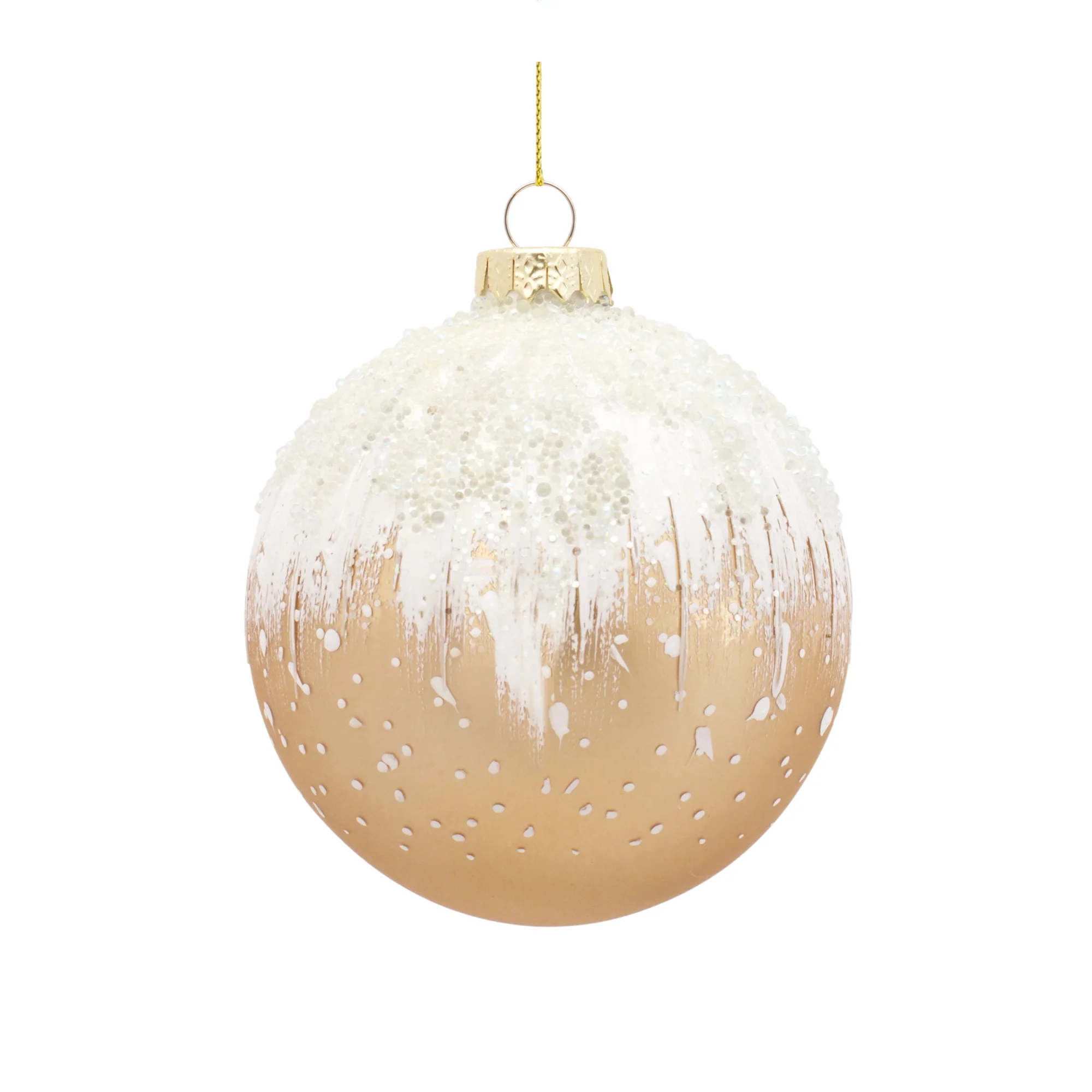 Ornament (3 Styles) 5"H / 5"H / 5.75"H Glass (Sold Individually) - Image 2