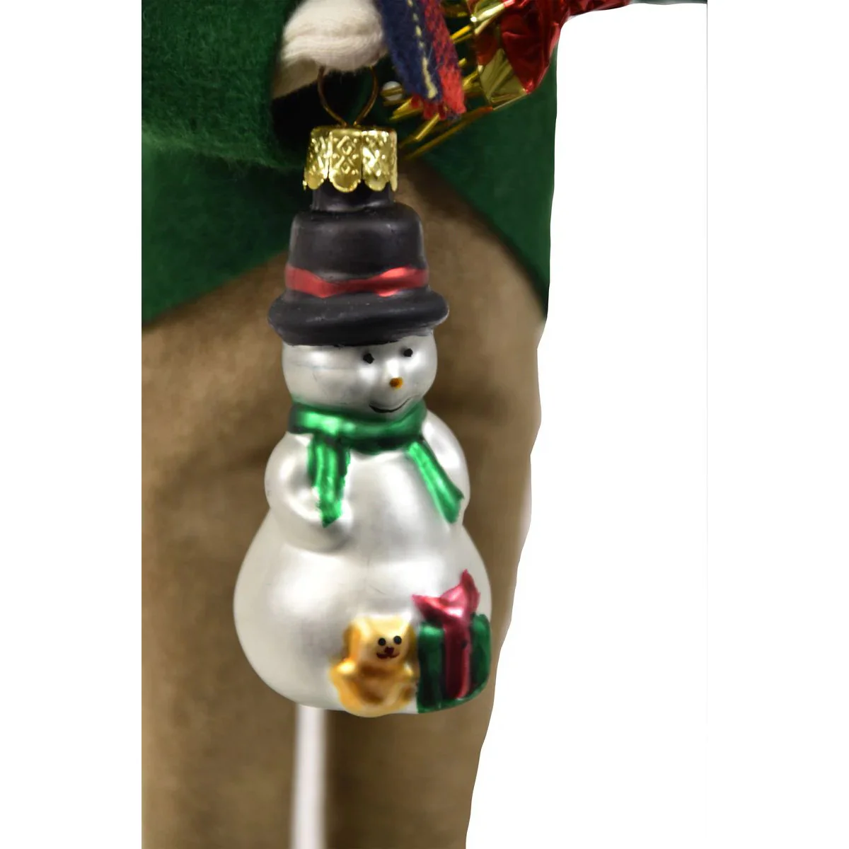 Ornament Family Boy Caroler Figurine, 10" - Image 3