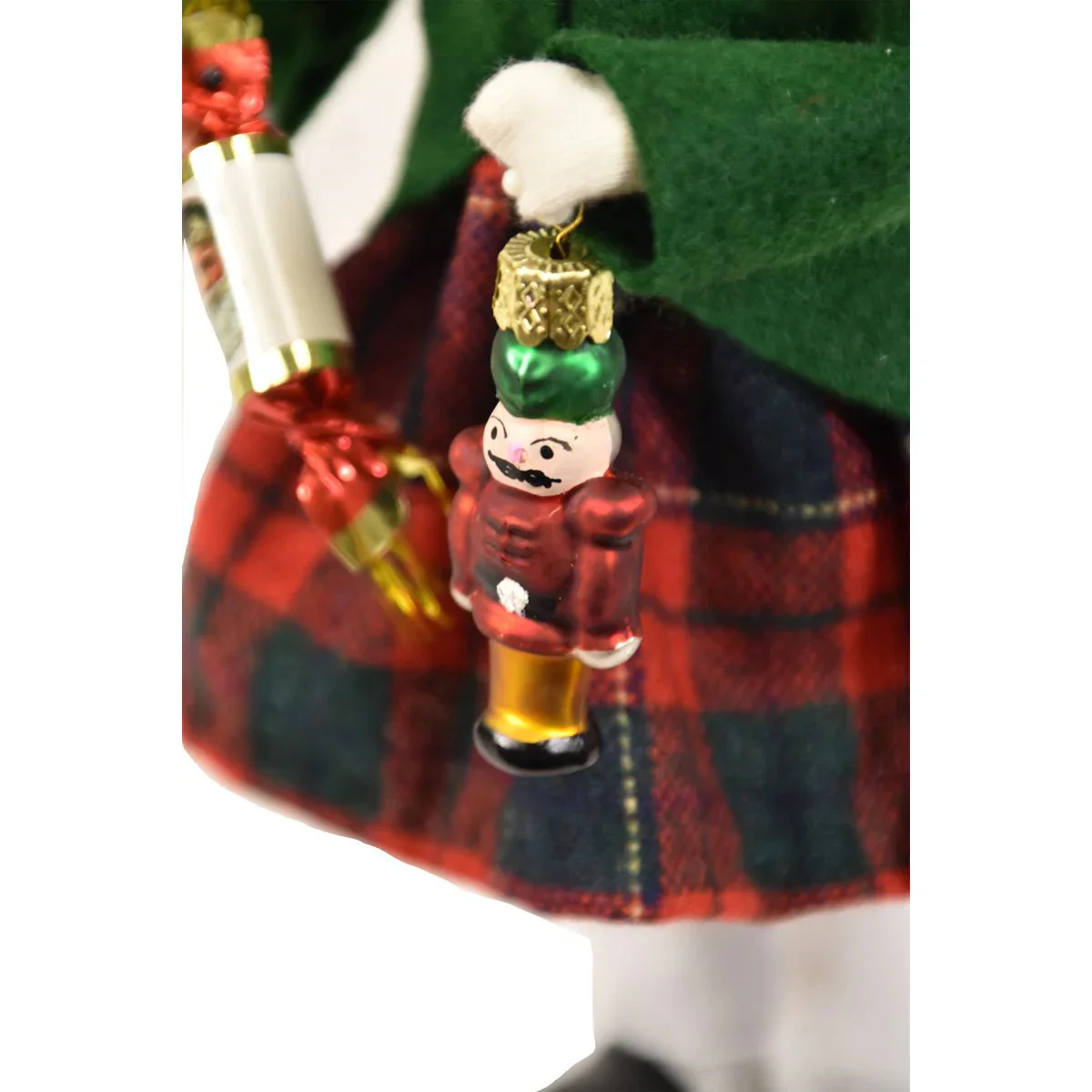 Ornament Family Girl Caroler Figurine, 10" - Image 3