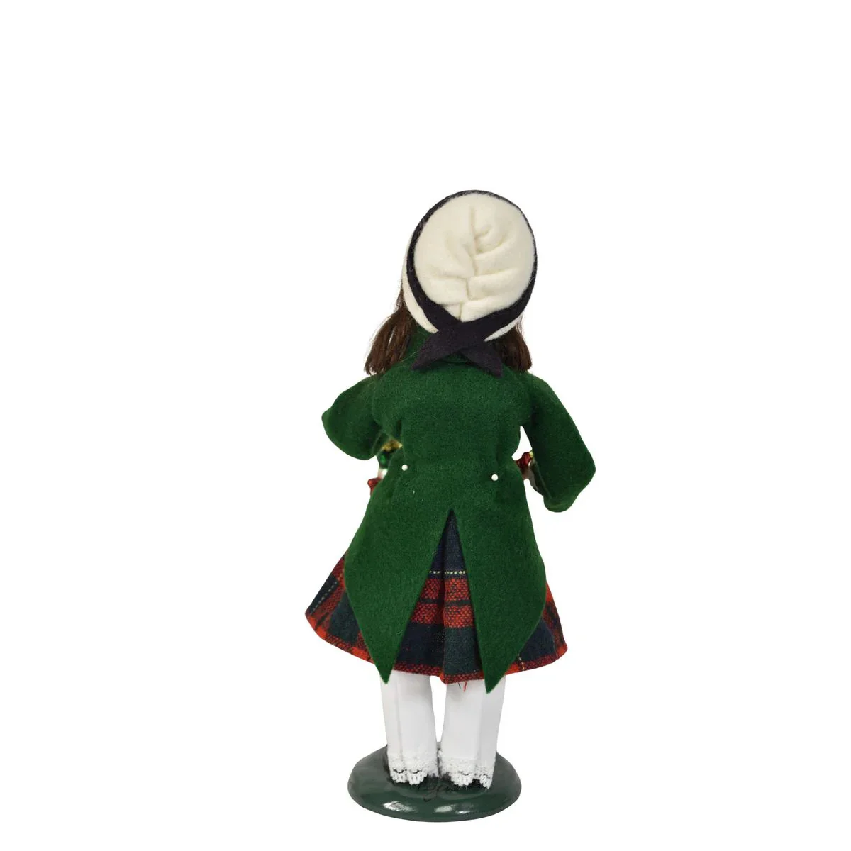 Ornament Family Girl Caroler Figurine, 10" - Image 4