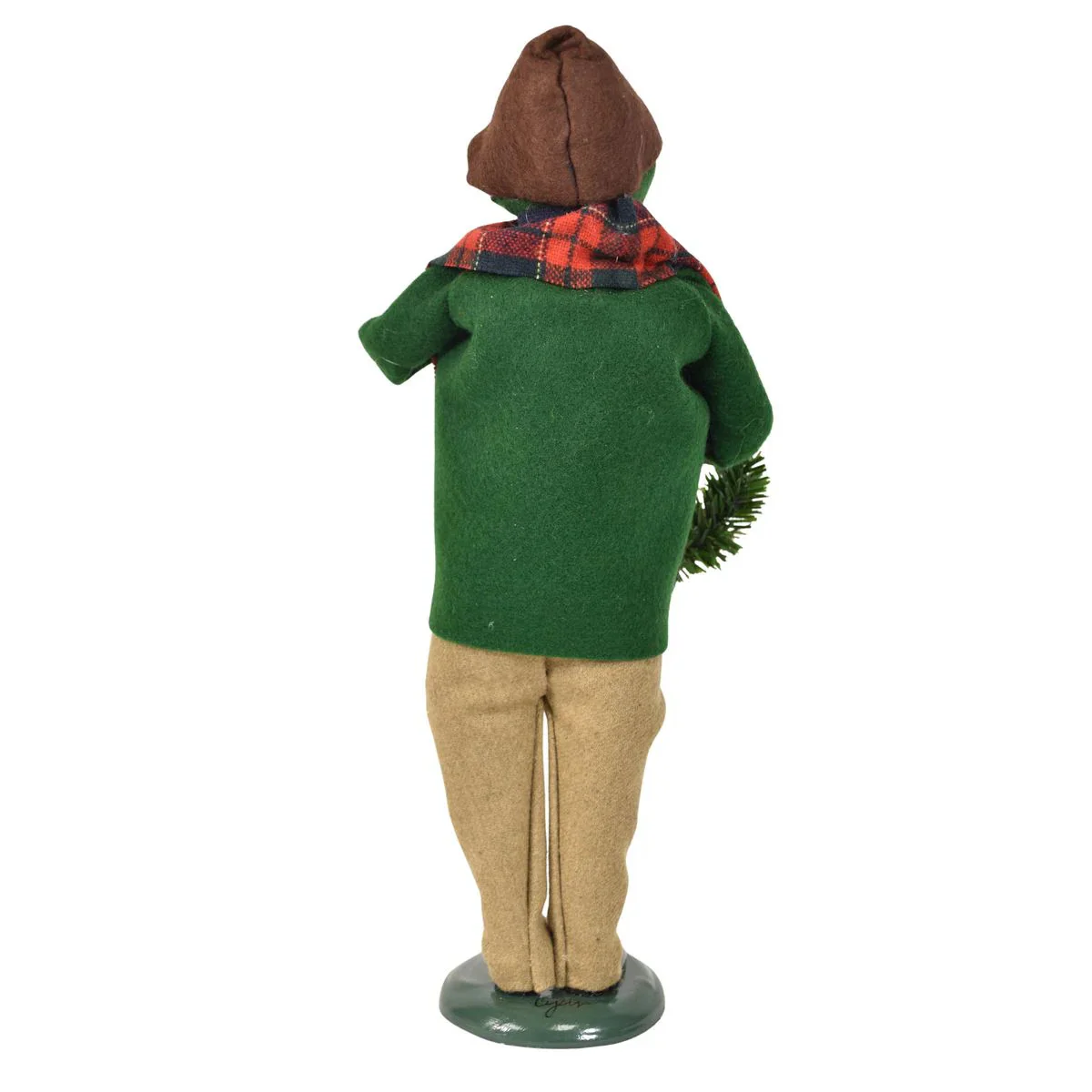 Ornament Family Man Caroler Figurine, 13" - Image 6
