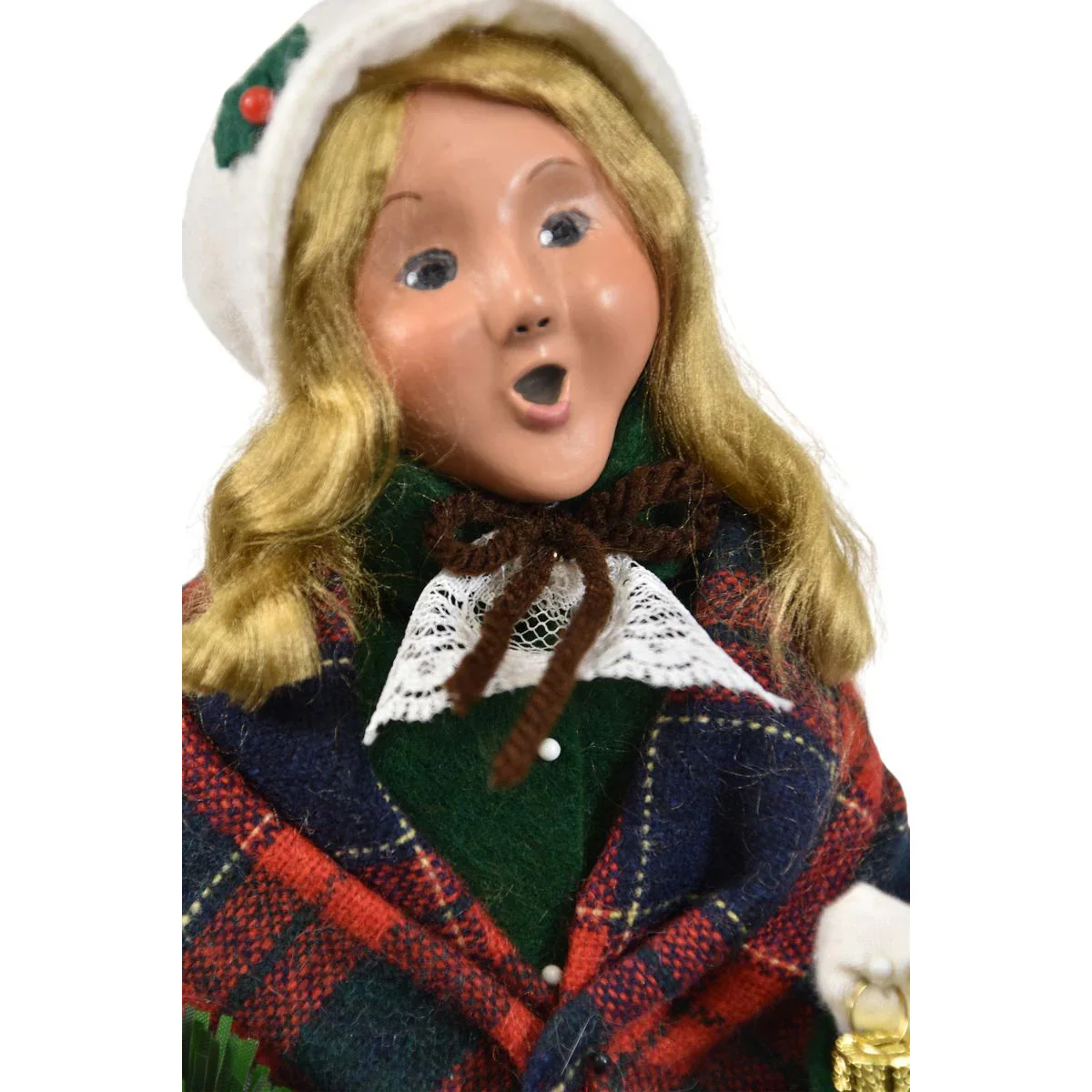 Ornament Family Woman Caroler Figurine, 13" - Image 2