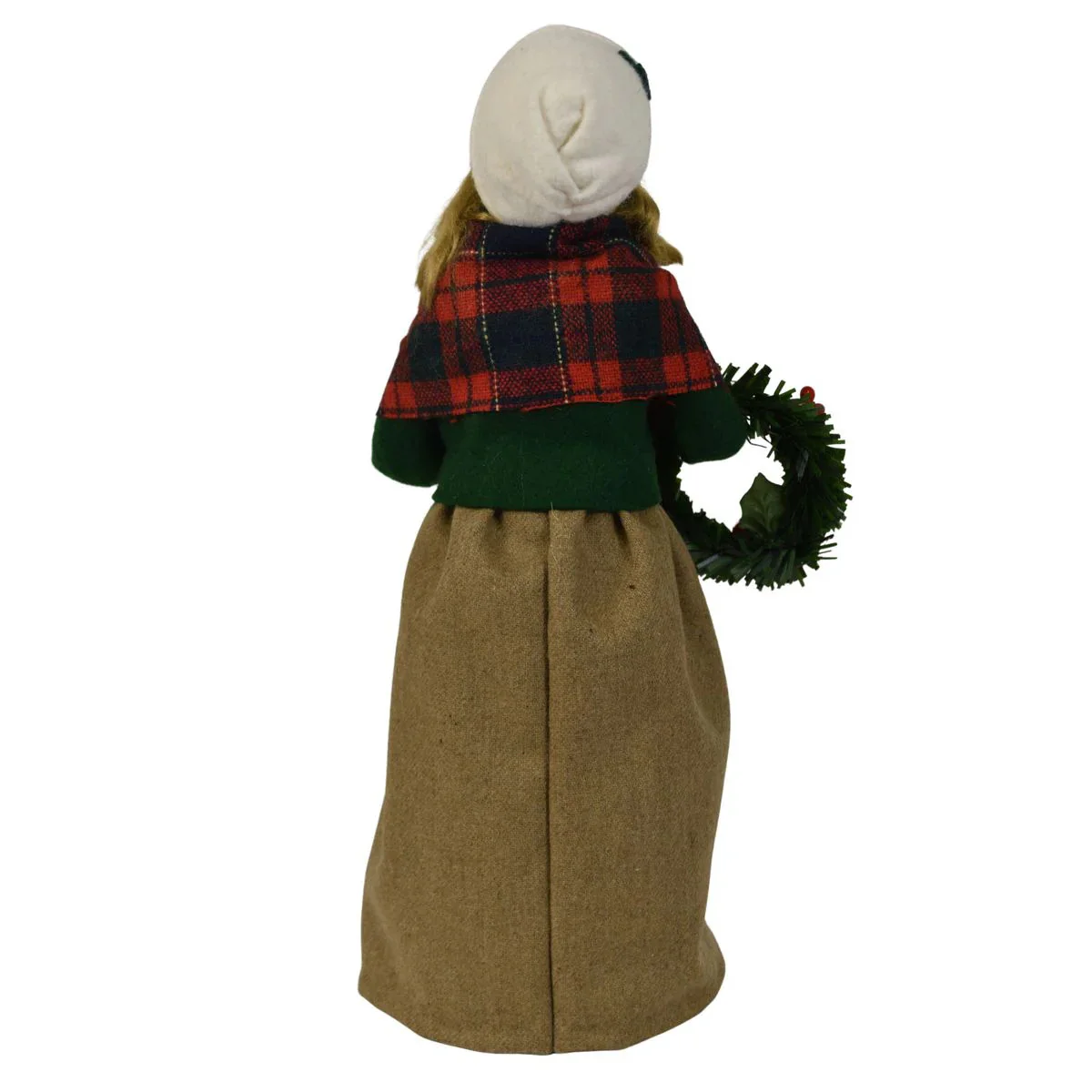 Ornament Family Woman Caroler Figurine, 13" - Image 7