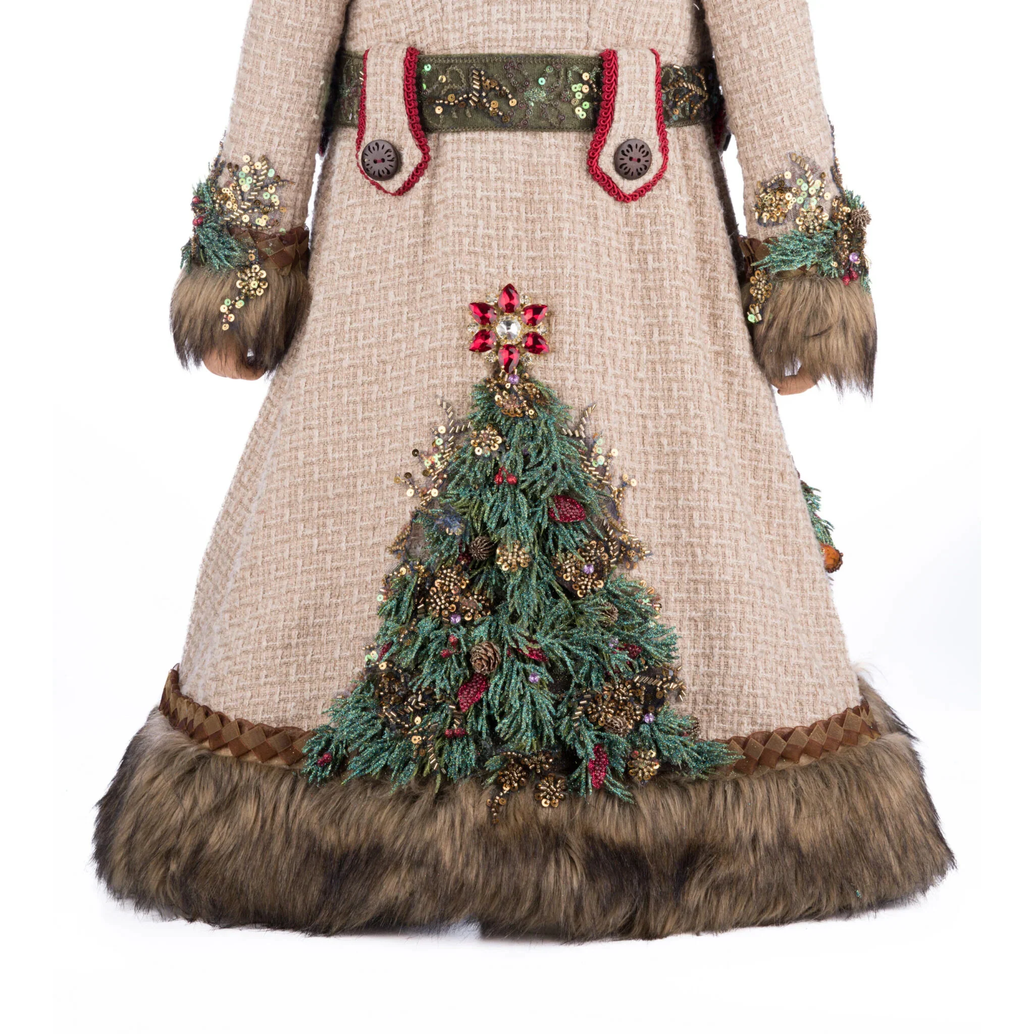 Papa Nicholas North Santa Doll, 32" - Image 5