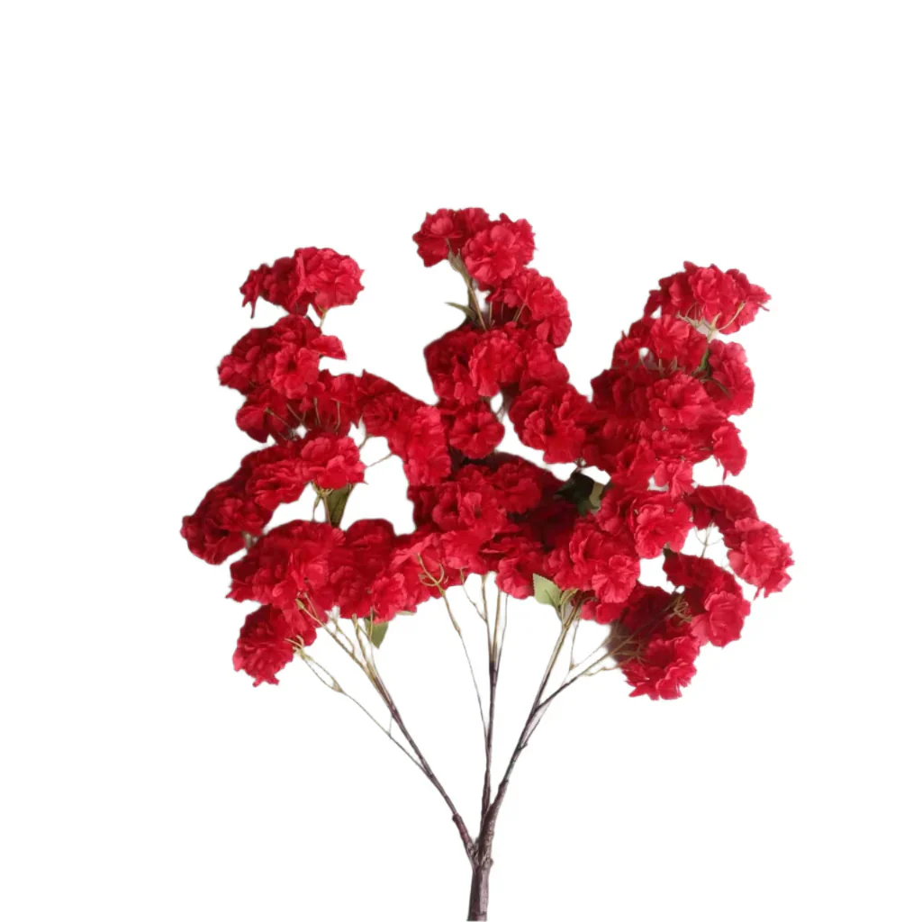 Peach Blossom Tree Branch, 32" (Red)