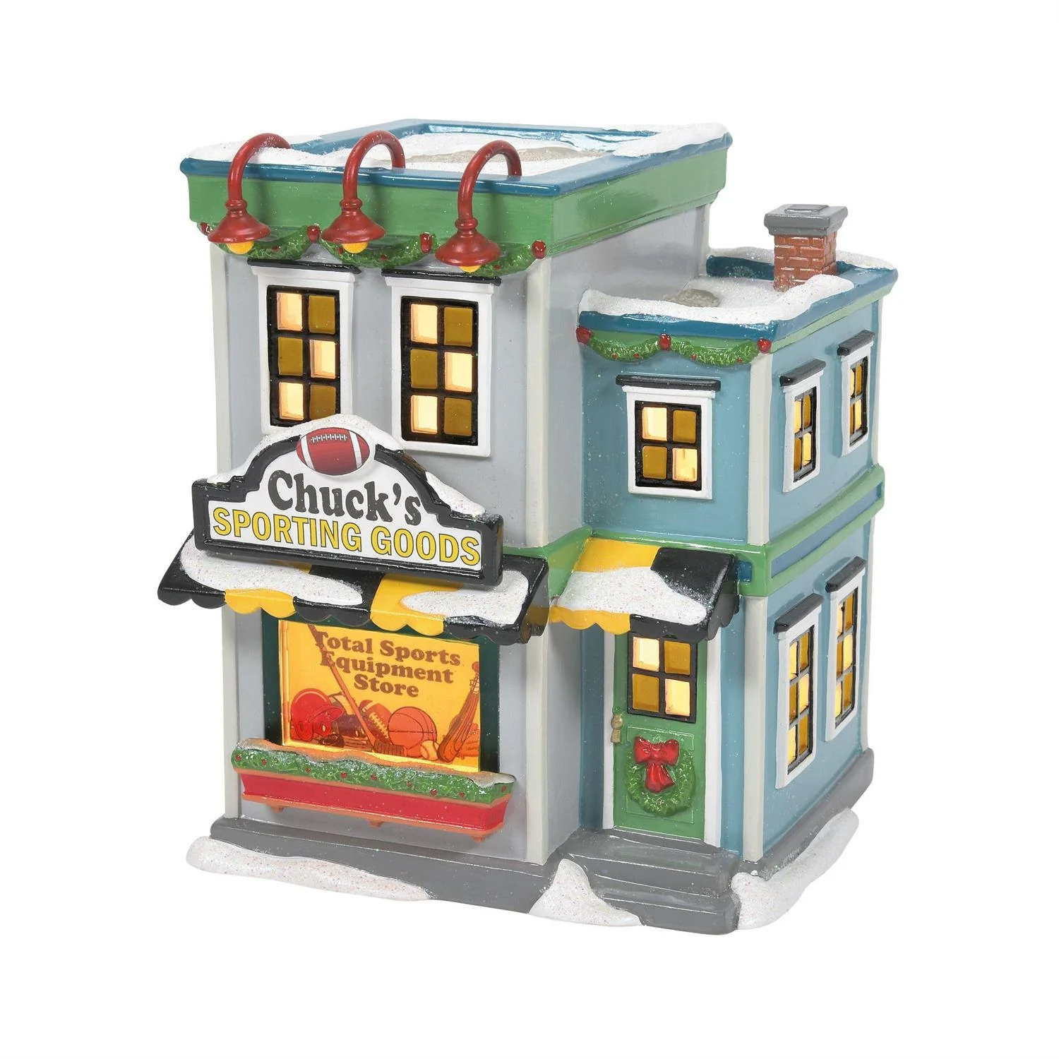 Peanuts Village - Chuck's Sporting Goods Figurine
