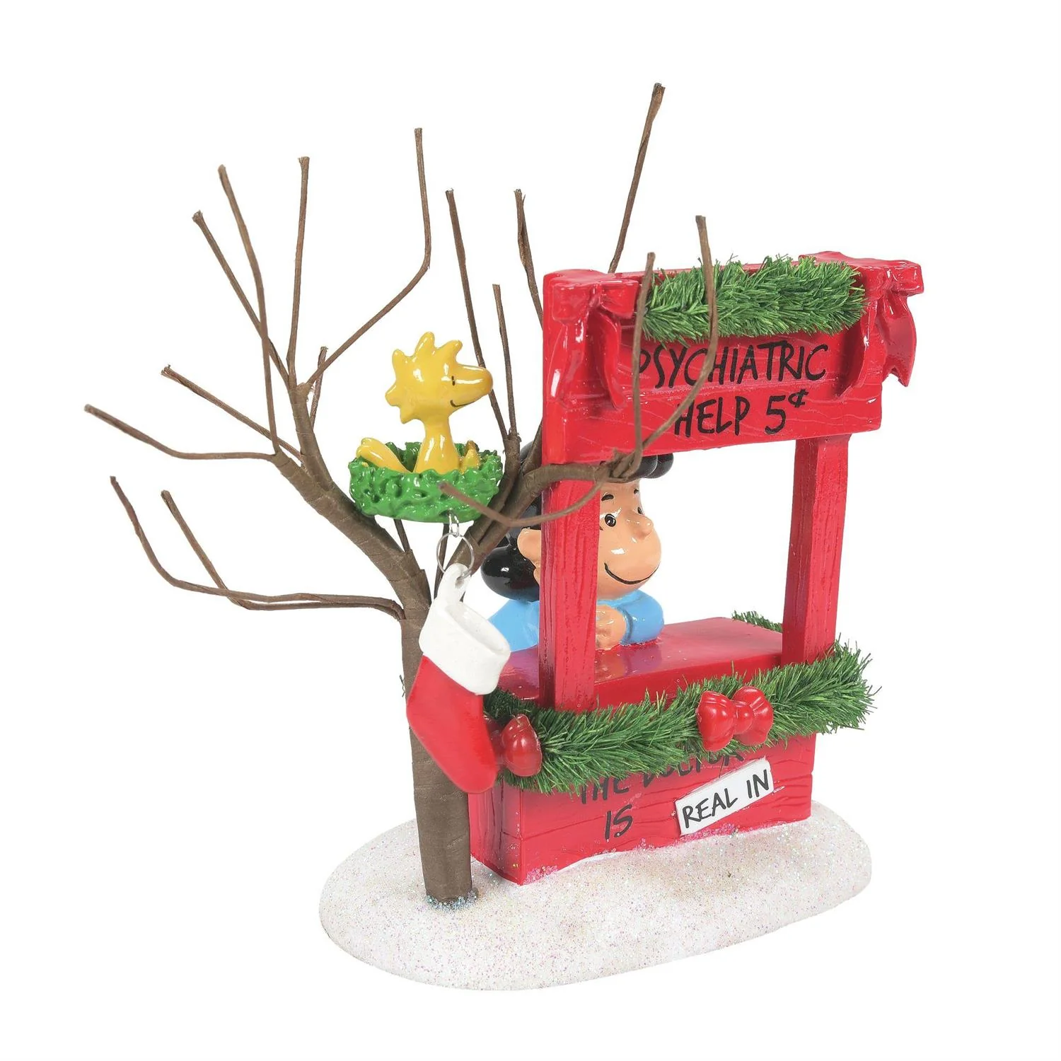 Peanuts Village - Lucy Is In Figurine - Image 2