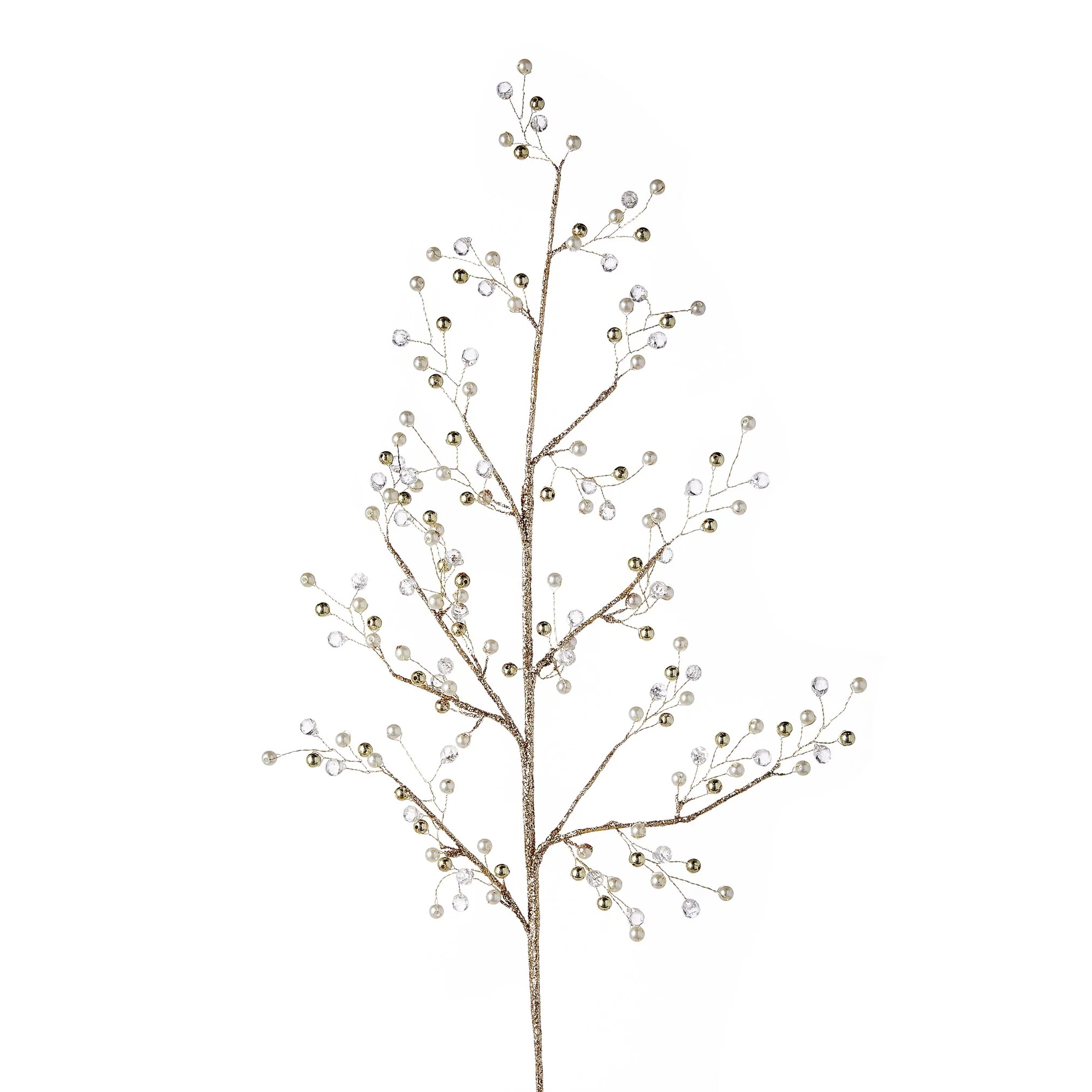 Pearl and Jewel Spray, 33"