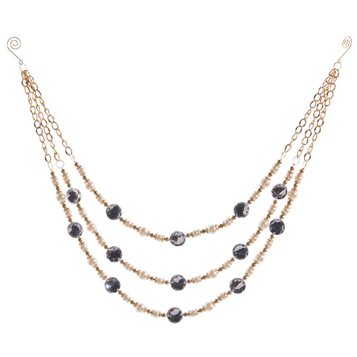 Pearl Crystal Swag Garland, 29"