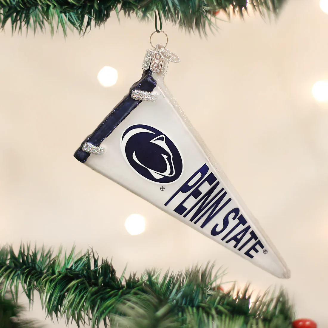 Penn State Pennant Ornament, 5"