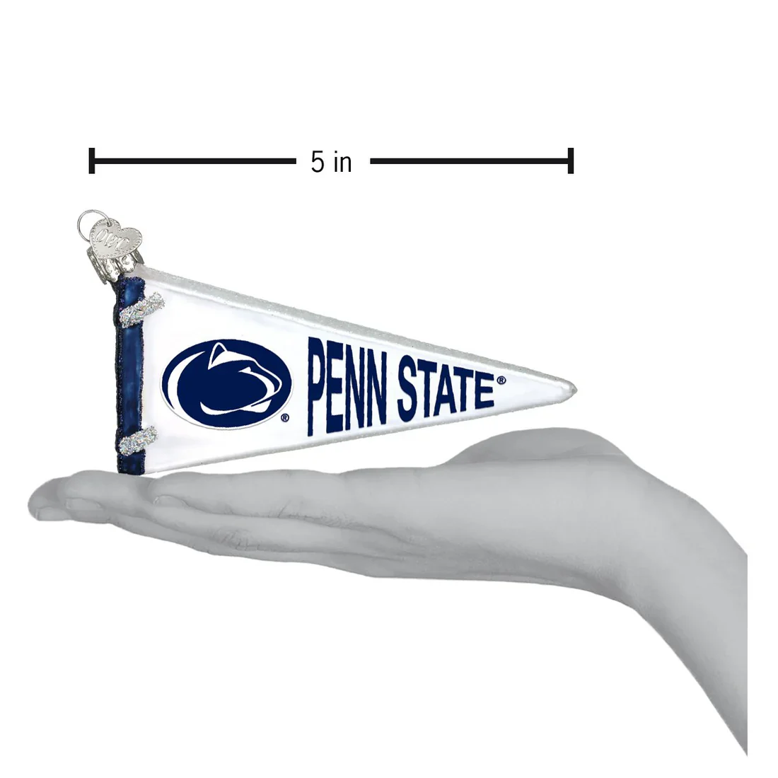 Penn State Pennant Ornament, 5" - Image 3