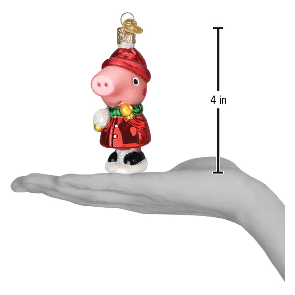 Peppa Pig with Snowball Ornament - Image 5