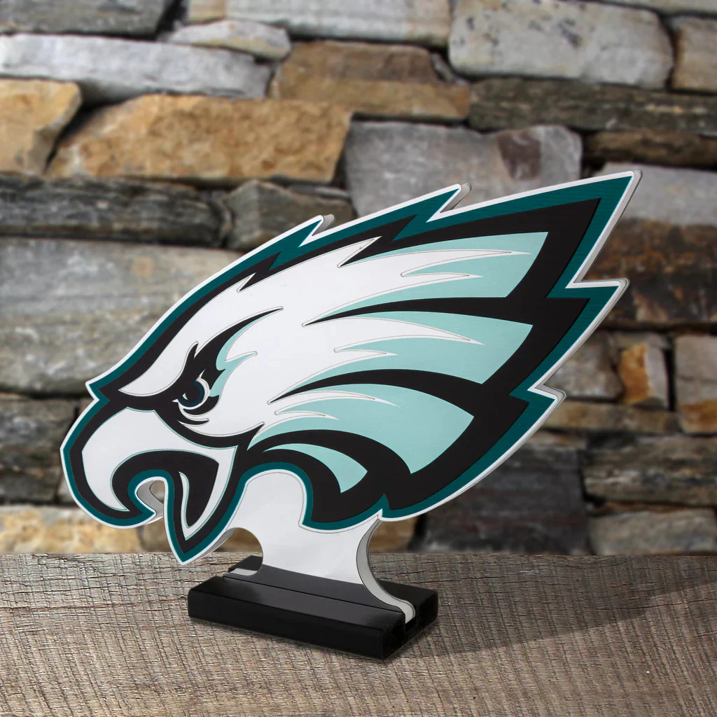 Philadelphia Eagles LED Infinity Logo Light, Acrylic, w/UL Plug, 10" - Image 4
