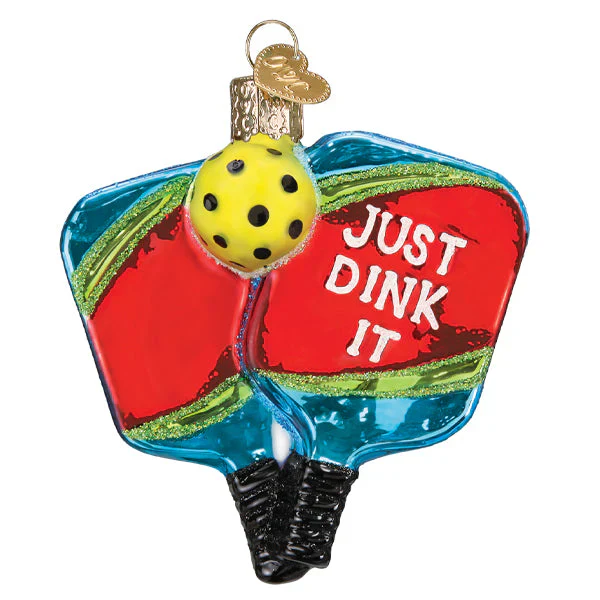 Pickleball Paddles Ornament, 3.75" - Image 2
