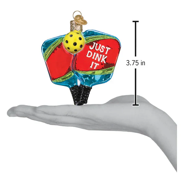 Pickleball Paddles Ornament, 3.75" - Image 5