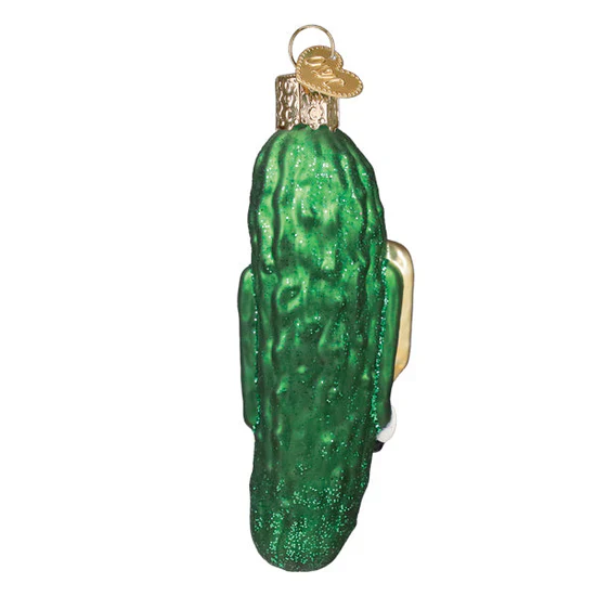 Pickleball Pickle Ornament, 3.75" - Image 4