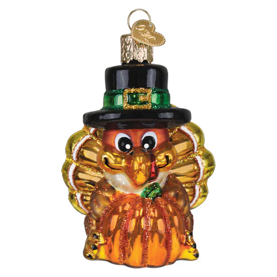 Pilgrim Turkey Ornament, 3.25" - Image 2