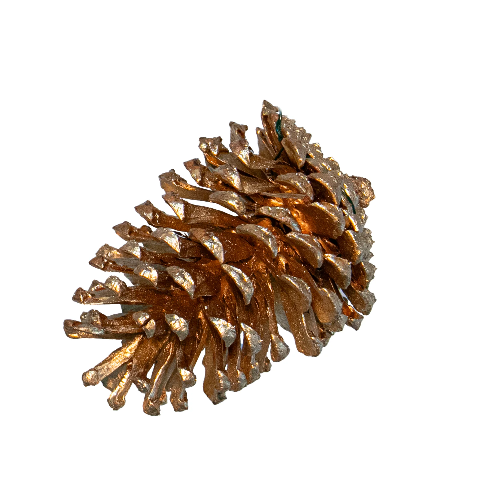Pinecone Ornament, Gold, Medium, 4" - 5"