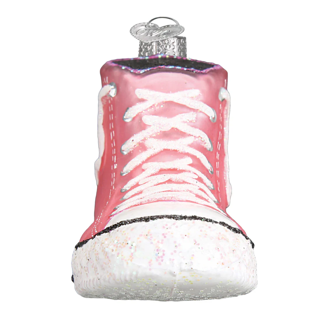 Pink High-Top Sneaker Ornament - Image 3