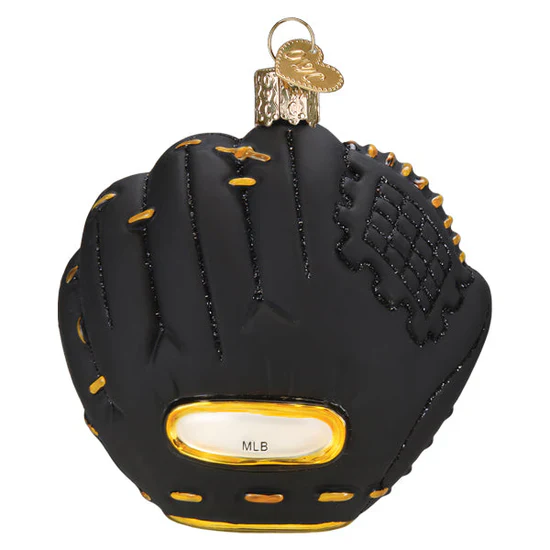 Pirates Baseball Mitt Ornament, 3.75" - Image 3