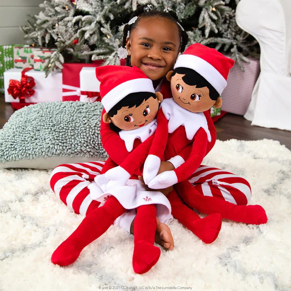 Plushee Pals® - Huggable Girl with Brown Eyes - Image 4