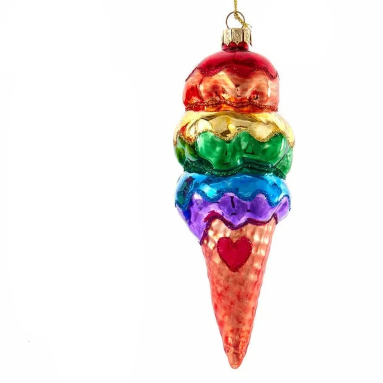 Pride Ice Cream Cone and Popsicle Ornaments (2 Styles β Sold individually) - Image 3
