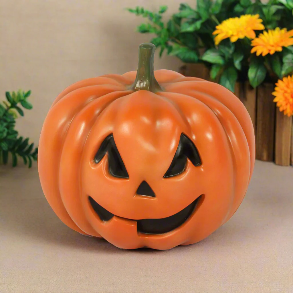 Huge Fiberglass Pumpkin Figure, 20"