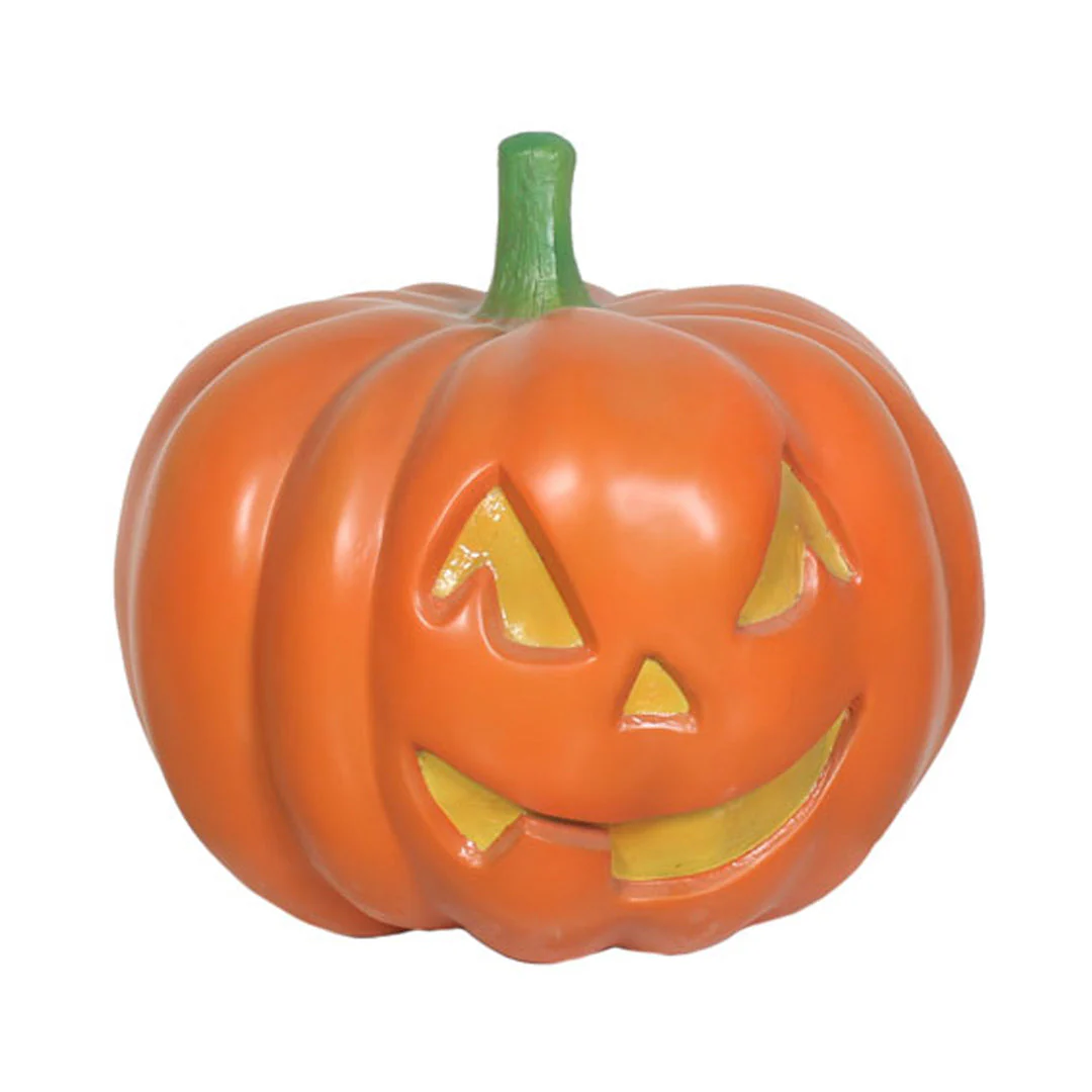 Huge Fiberglass Pumpkin Figure, 20" - Image 4