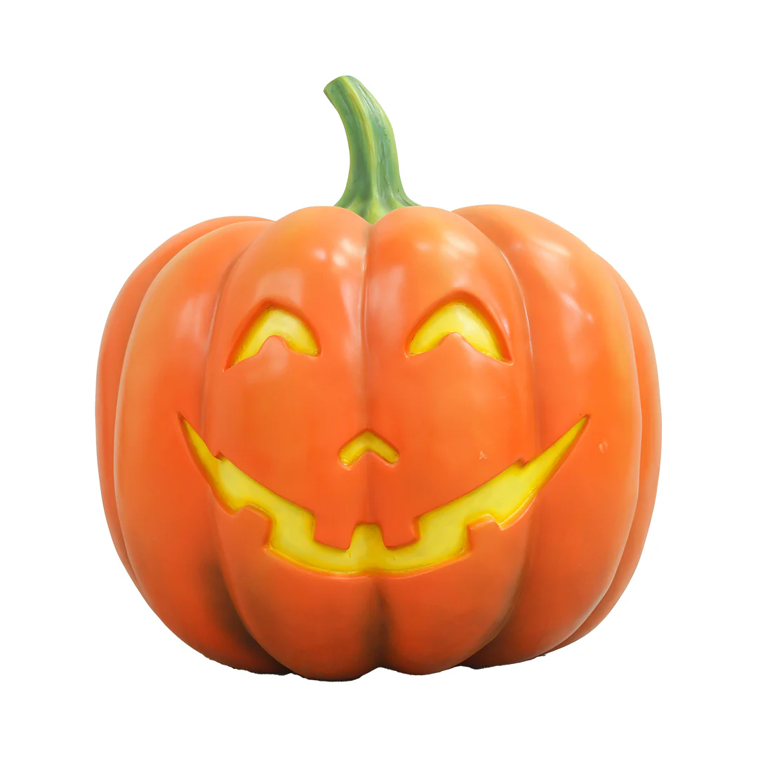 Huge Pumpkin Figure w/Lights, 31"