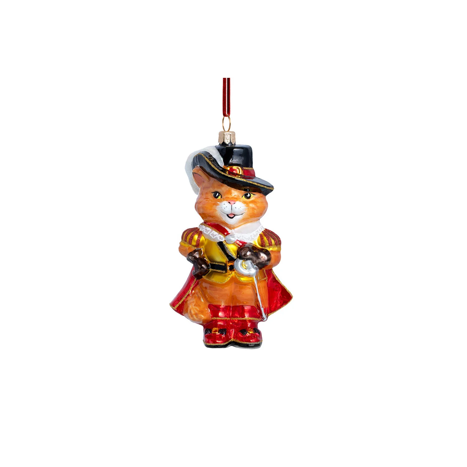 Puss in Boots Ornament, 3.1"