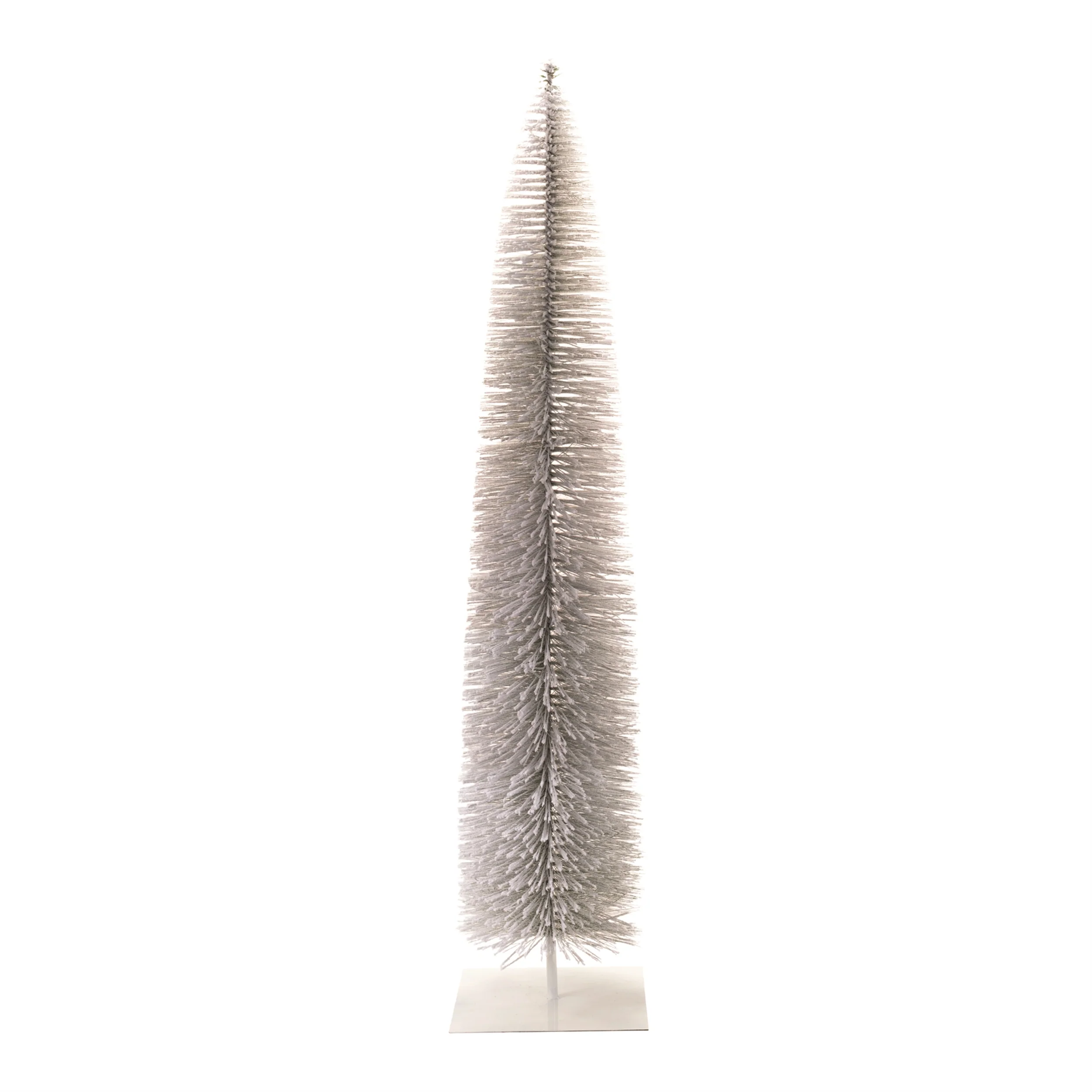 PVC/Iron Bottle Brush Tree Figure, 60"