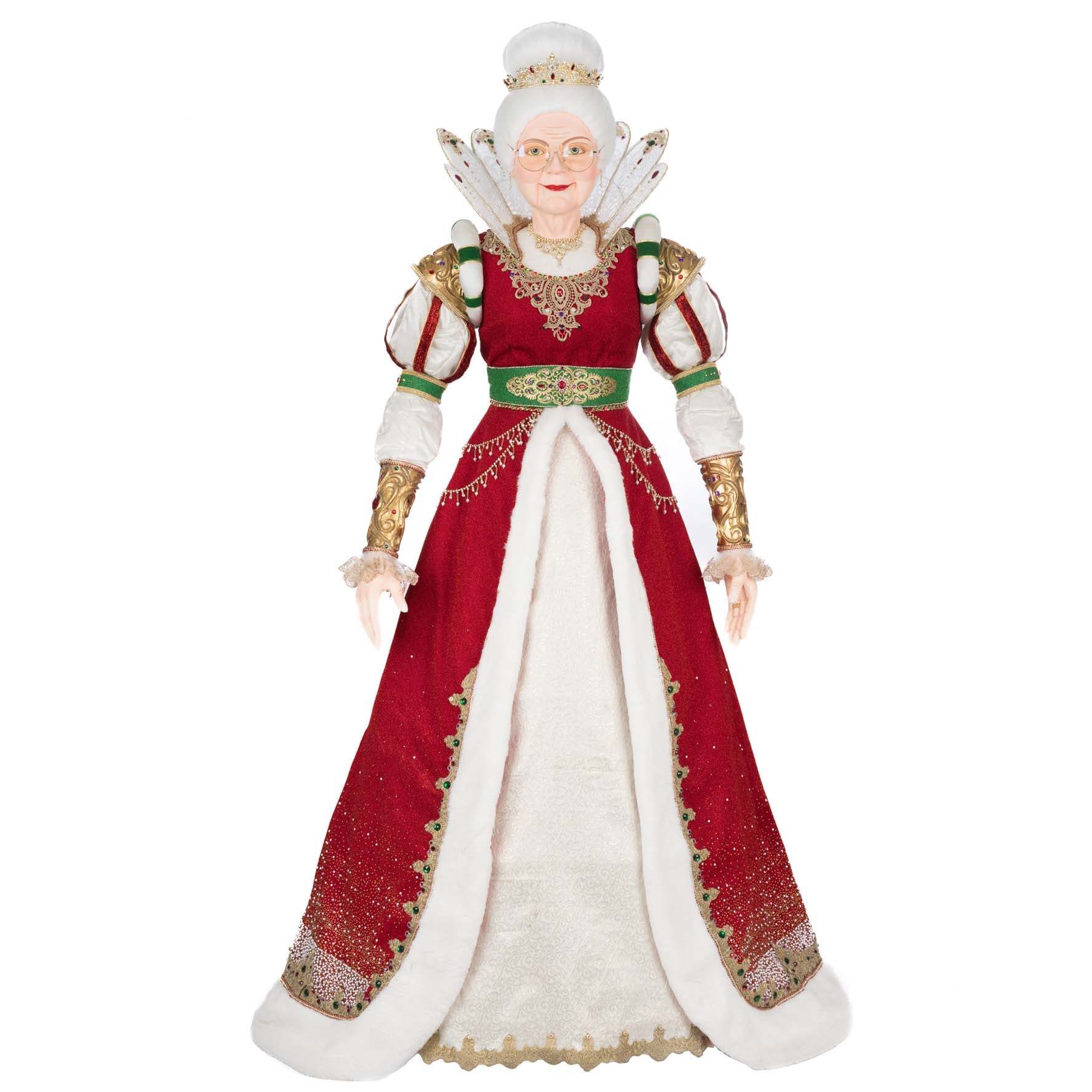 Queen Noelle Claus Life Size Doll, 64"