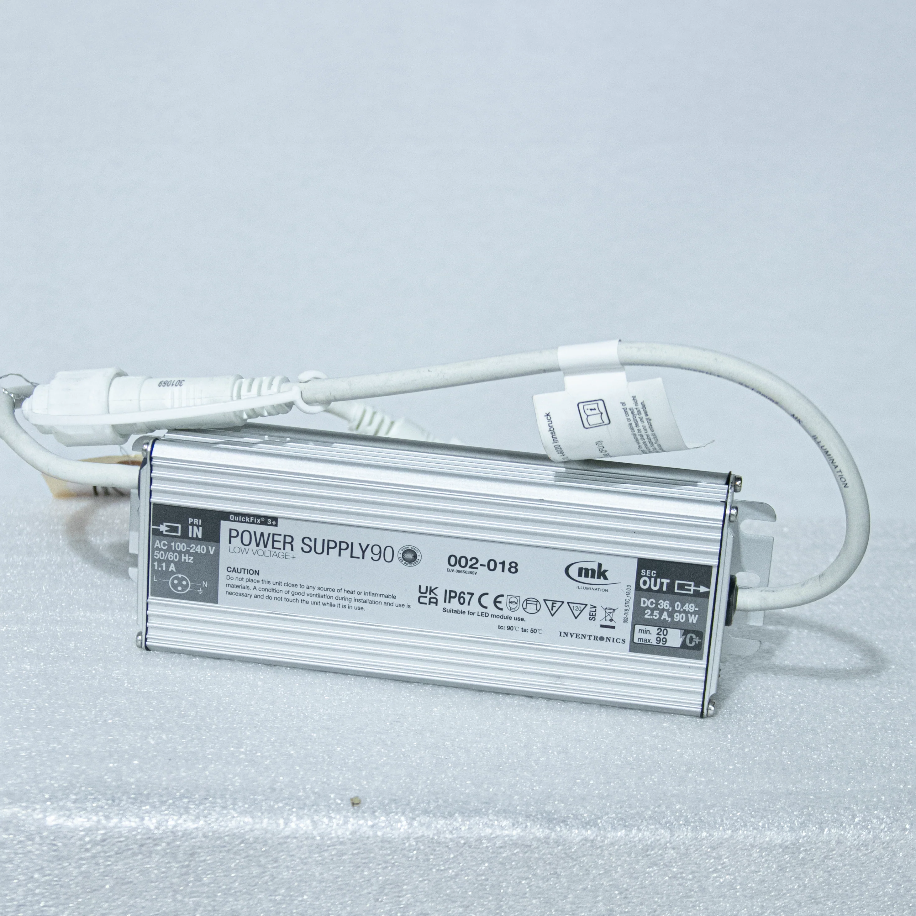 QuickFix3+ Power Supply (120W, 36V)
